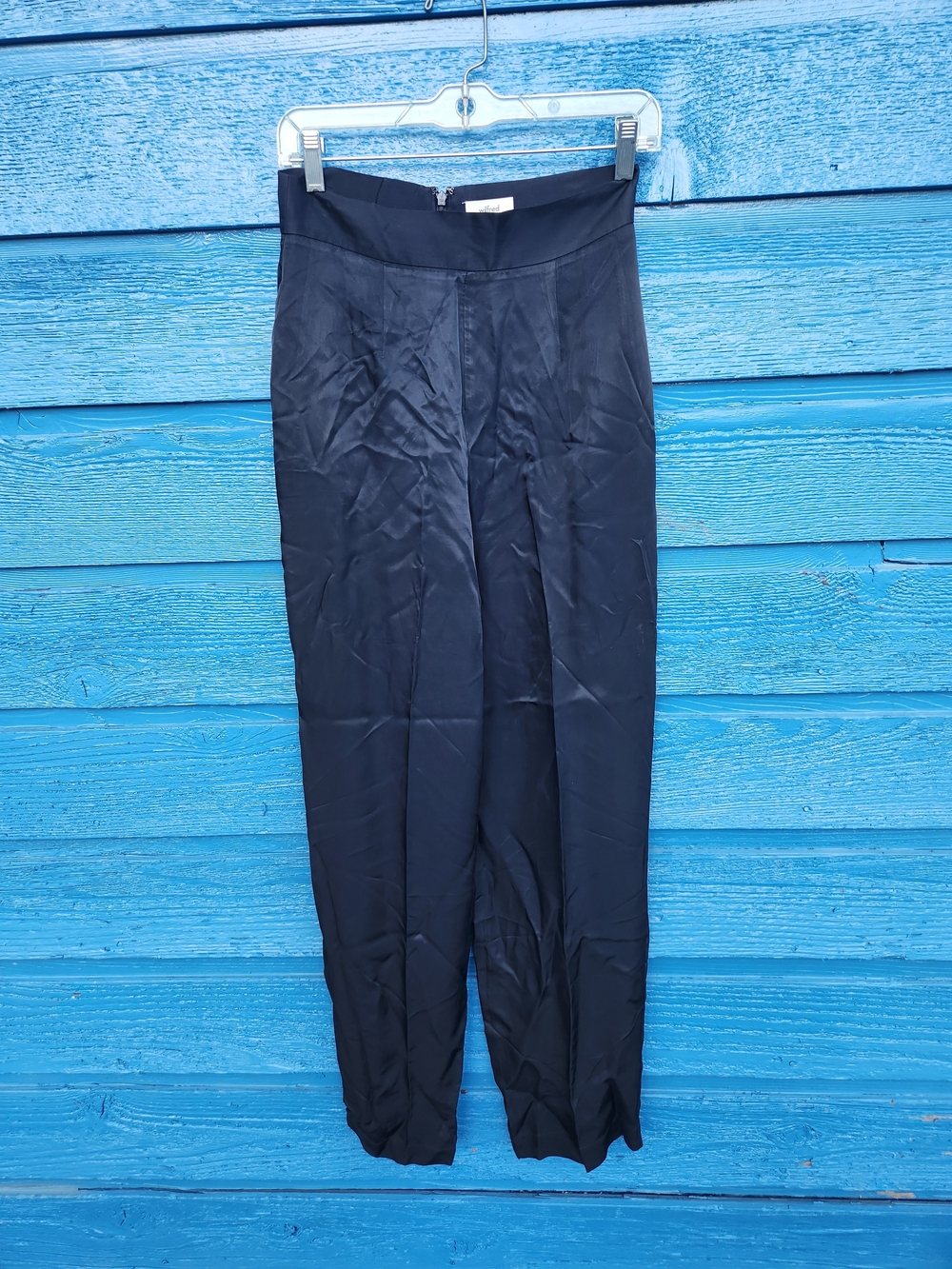 Wilfred Black High-Waist Tailored Pants